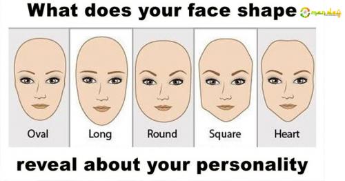 what your face shape says about your personality