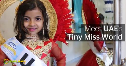 Meet UAE’s six-year-old Tiny Miss World