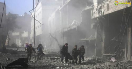 At least 200 dead in Syrian government airstrikes as the war ramps up