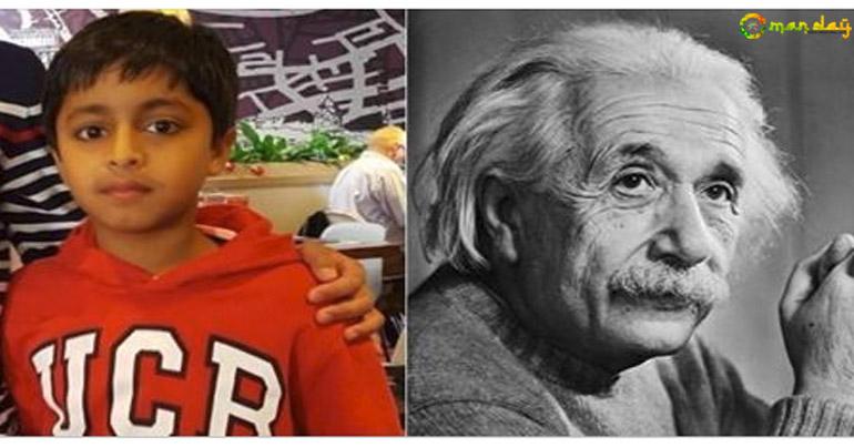 Indian Origin Boy In Uk Beats Albert Einstein Stephen Hawking In Iq Test