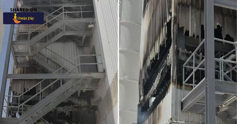 Two injured in Muscat factory fire
