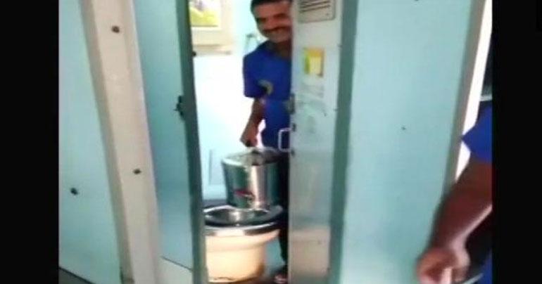 Hyderabad: Watch how water from train toilet was used to make tea for passengers
